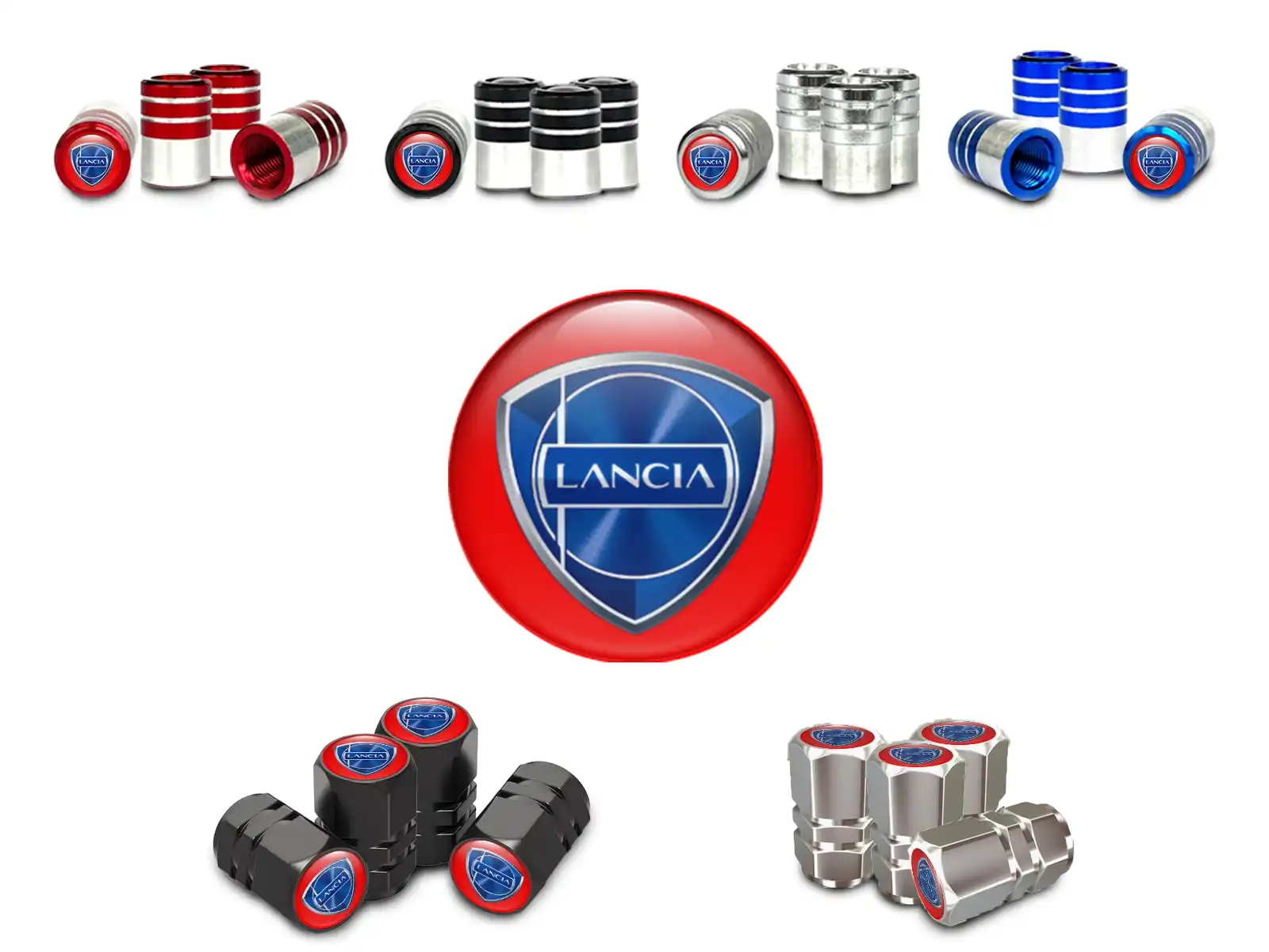 Lancia Ventil Schaftkappe für Auto Professionell Stil